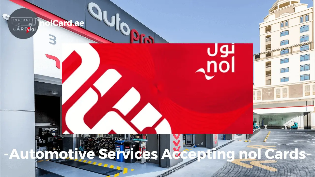 Automotive services accepting nol cards